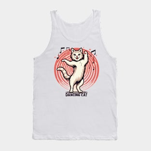 Dancing Cat Delight Tank Top